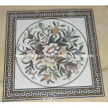 Muster Mosaik Marmor Stein Mosaik Boden Fliese (ST99)